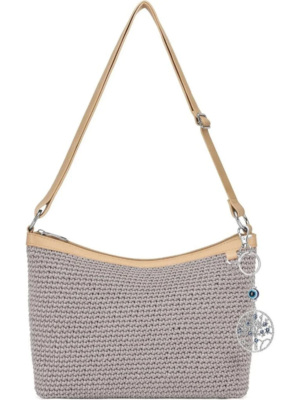 Chic Small Woven Crochet Crossbody Purse for Women - Perfect Vacation Bag
